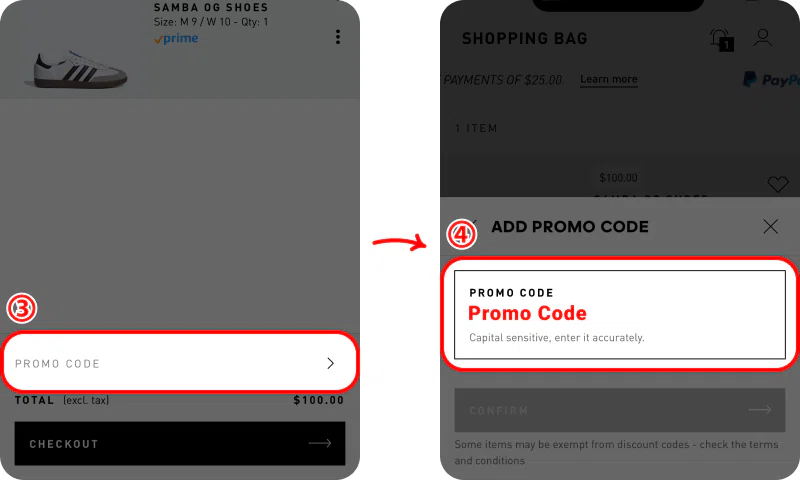 How to Redeem Adidas Promo Code