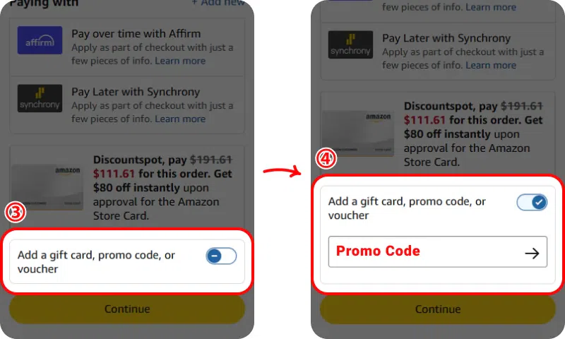 How to Redeem Amazon Promo Code