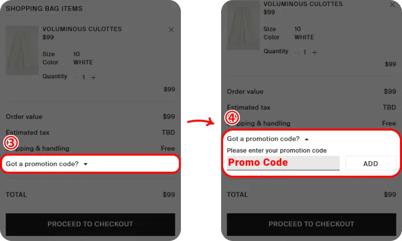 How to Redeem COS Promo Code How to Redeem COS Promo Code