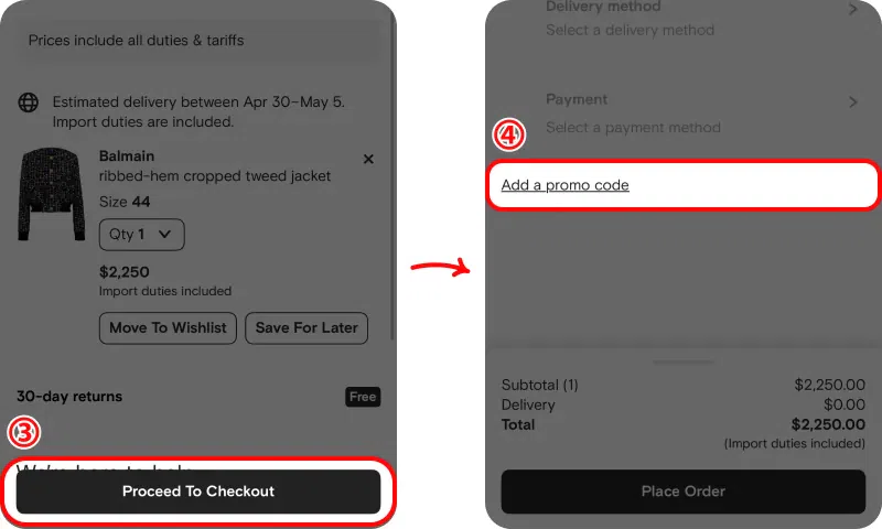 How to Redeem Farfetch Promo Code How to Redeem Farfetch Promo Code