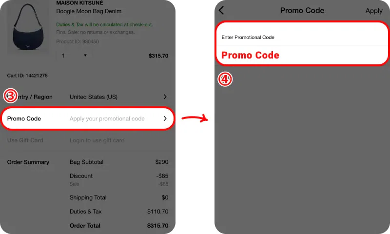 How to Redeem HBX Promo Code