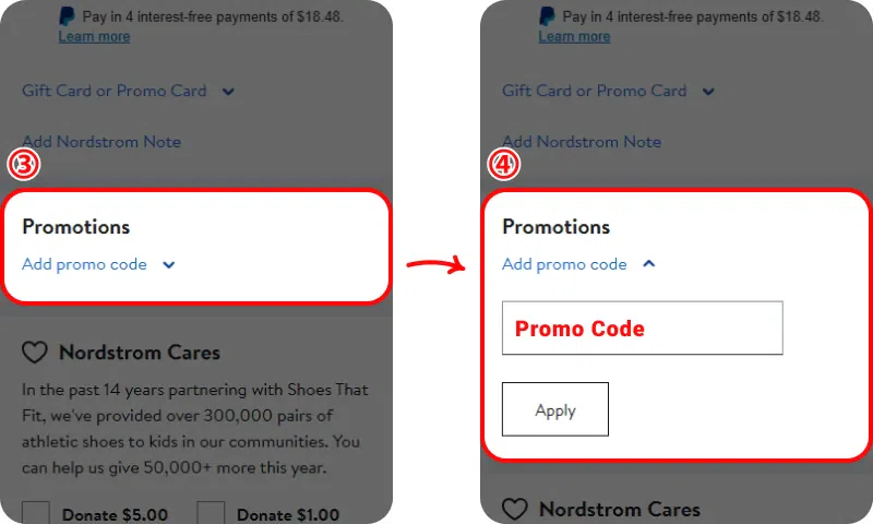How to Redeem Nordstrom Promo Code