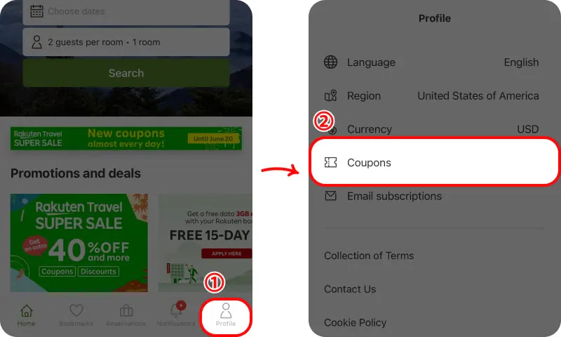 How to Redeem Rakuten Travel Promo Code