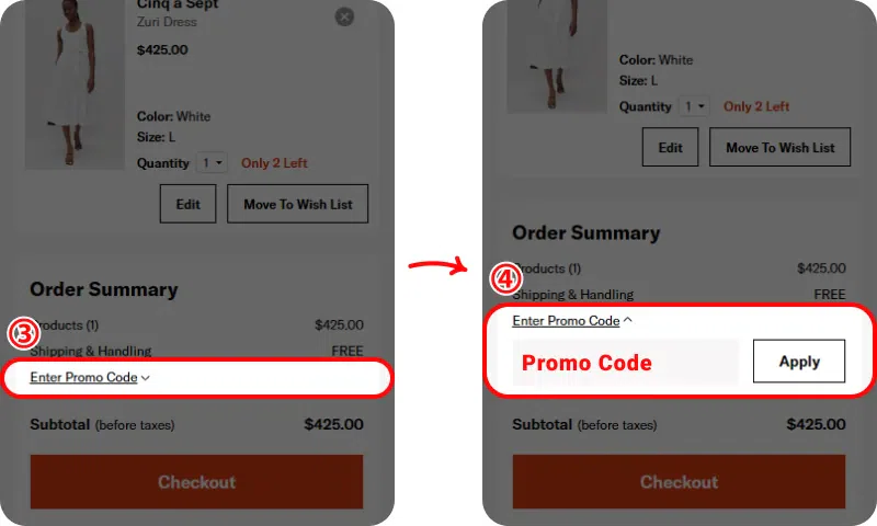 How to Redeem Shopbop Promo Code