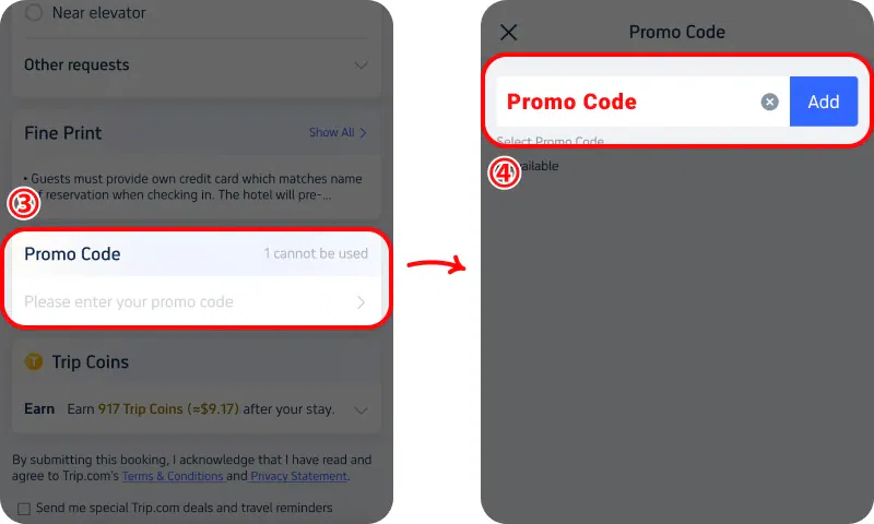 How to Redeem Trip.com Promo Code
