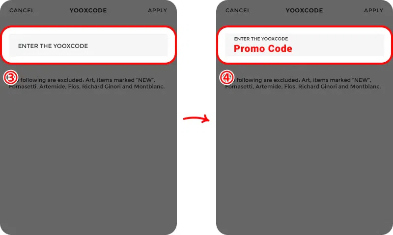 How to Redeem YOOX Promo Code